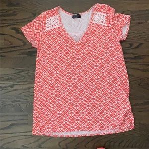 Short sleeve paper moon shirt